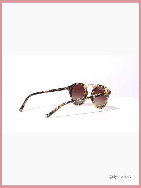 Acetate Polarized Sunglasses for Women Small Face UV Protection Retro